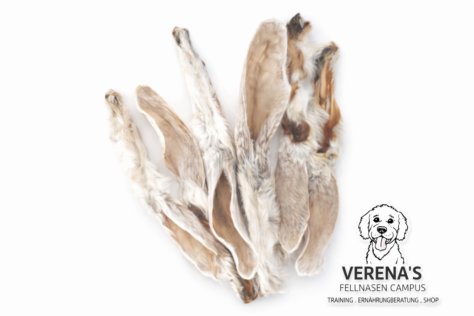 Kaninchen-Ohren mit Fell