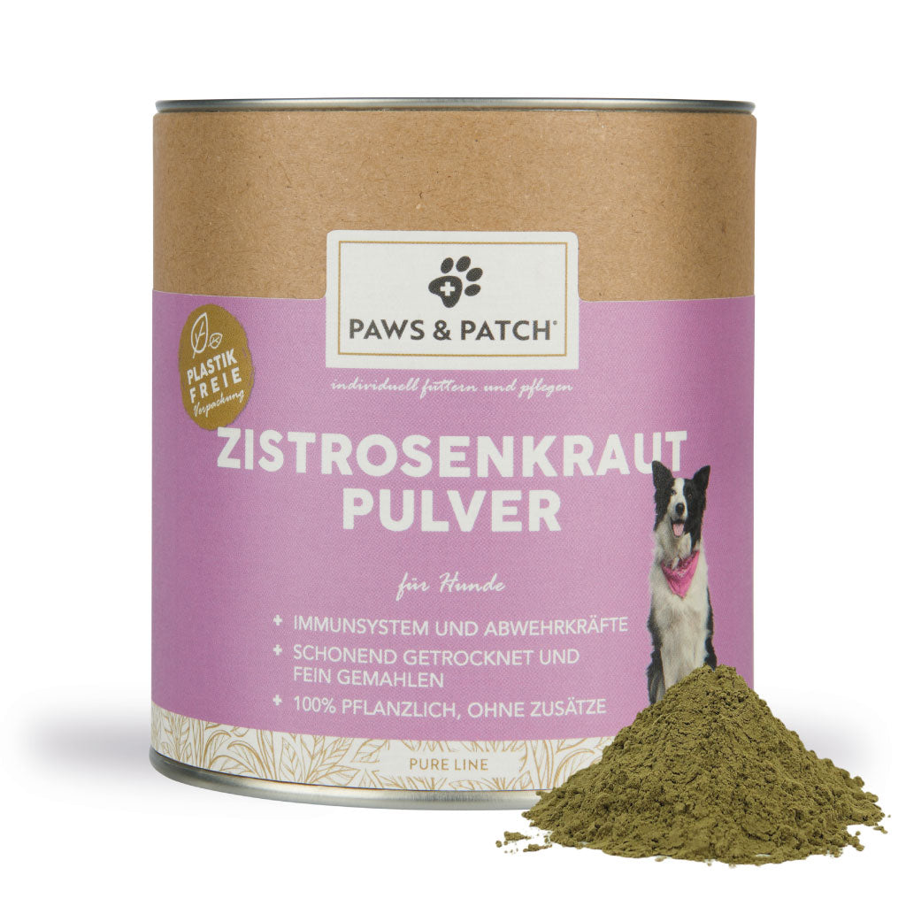 Reines Zistrosenkrautpulver