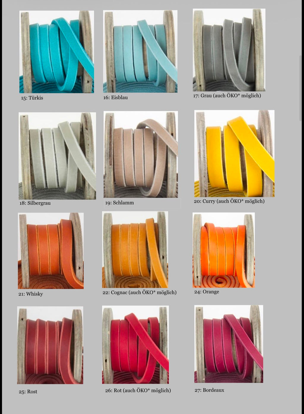 Mantrailing-Leinen aus hochwertigem Leder - Handmade