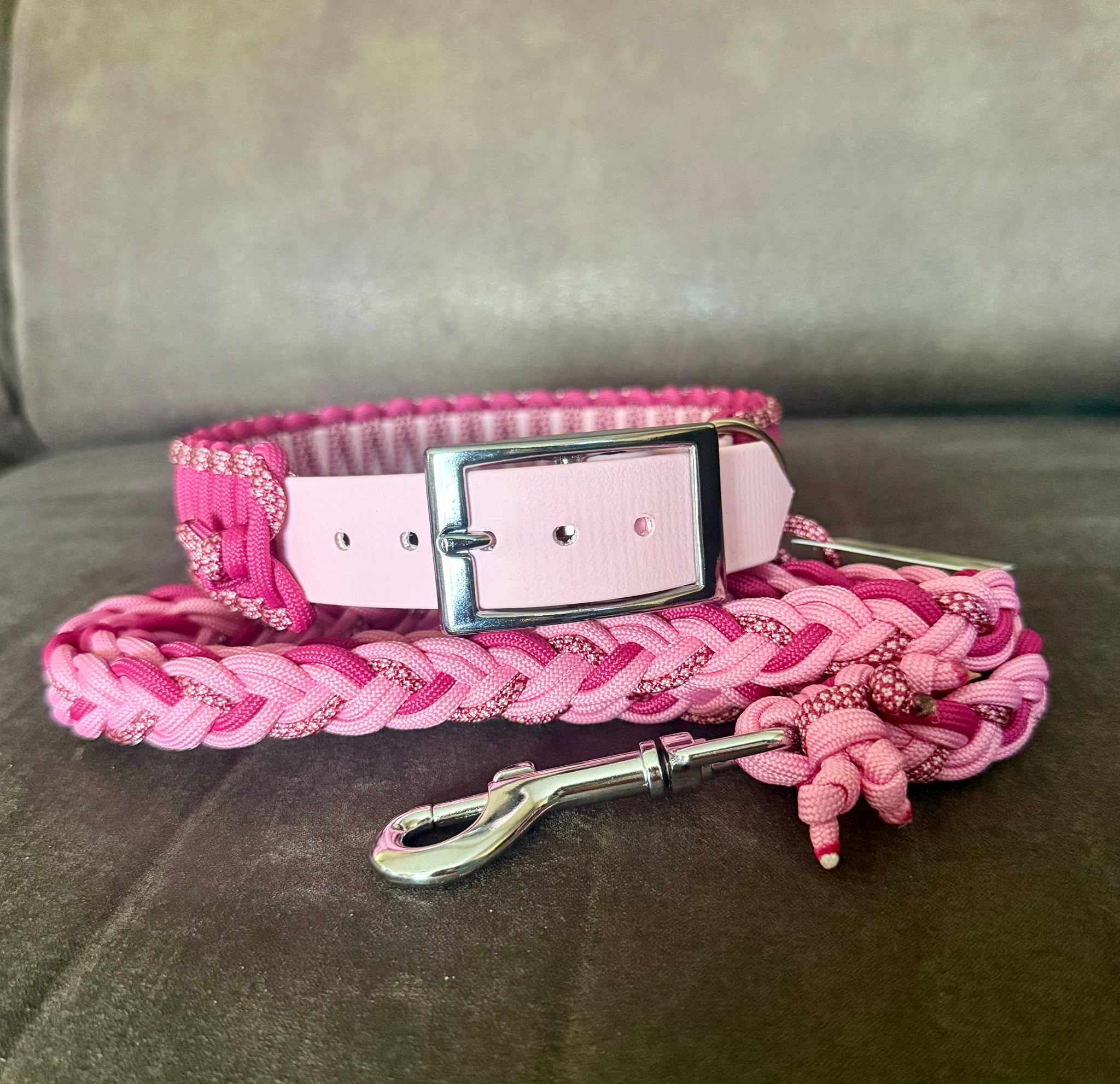 Biothane & Paracord Halsband - Handmade