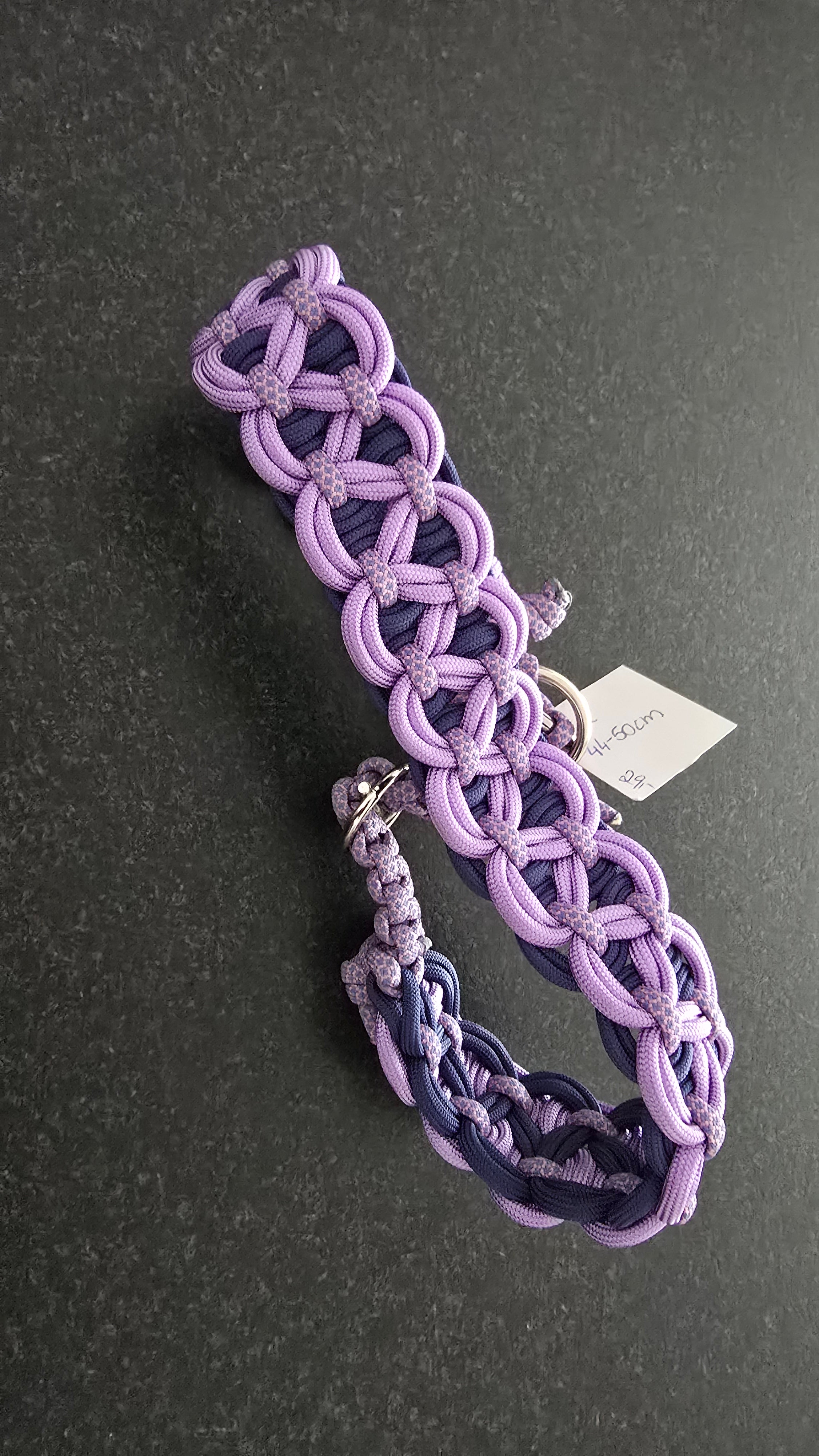 Hundehalsband Zugstopp - handmade